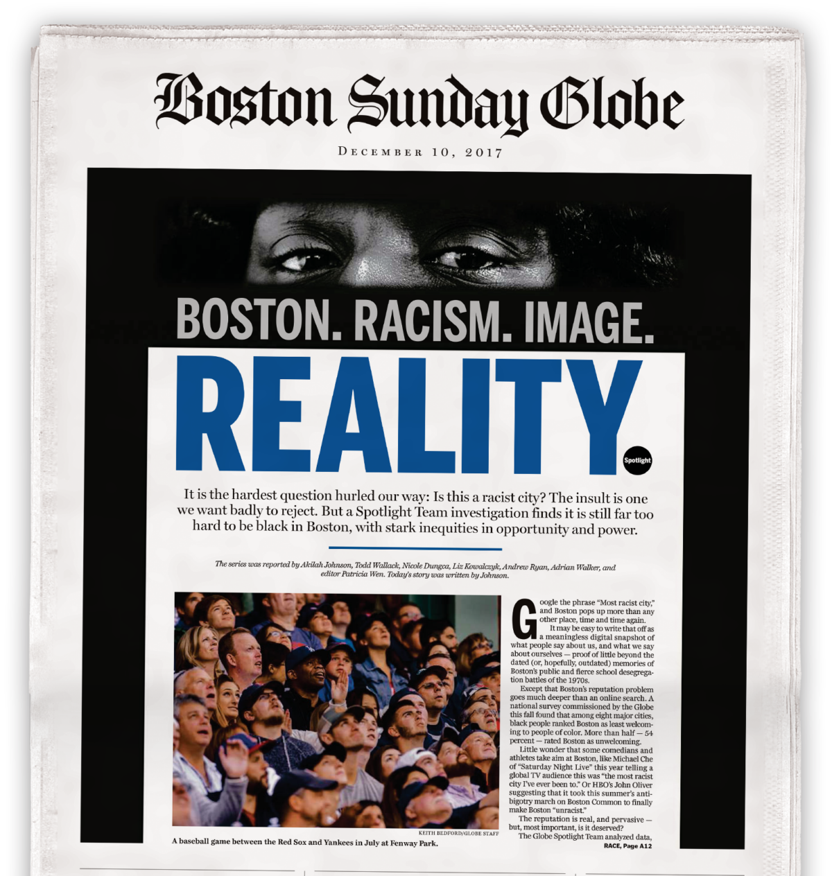 Boston Globe Spotlight Team Boston Globe Media